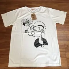 【新品】ポパイ　半袖　Tシャツ　カットソーキナリ　レディース　トップス　Mサイズのサムネイル