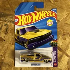 ホットウィール　バウンスン バス　ゴールド