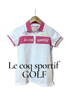 【新品未使用】le coq sportif GOLF 半袖ポロシャツ Mのサムネイル