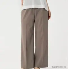 PLST リネンブレンドワイドパンツ 2025年モデル　Sサイズ