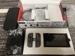 Nintendo Switch 本体　グレー　スマブラドック　ケース付き
