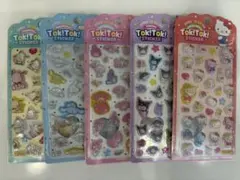 韓国サンリオ　tok!tok!ステッカー　ボンボンドロップ　立体　toktok