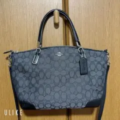 新品未使用 コーチ COACH トートバッグ グレー×黒