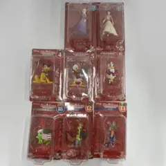 kntoy63-1493 ディズニー　クリスマスオーナメント　くじ　8種セット