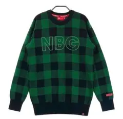 【新品⭐️】ニューバランス ゴルフウェア　ニットセーター チェック柄