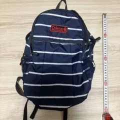 Coleman キッズ リュック ネイビー ボーダー