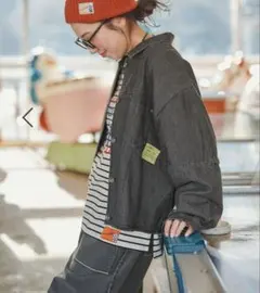 新品 ニコアンド［be with M］ Misayo デニシャツジャケット