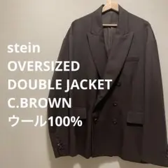 【stein】OVERSIZED DOUBLE BREASTED JACKET