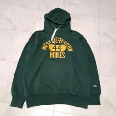 champion チャンピオン プリントロゴ パーカー スウェット Ｌ
