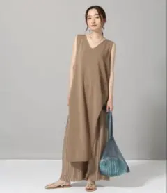 JEANASIS♡ディープスリットロングニットNSのサムネイル