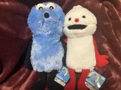 パペットスンスンおすわりBIGぬいぐるみ　スンスンノンノン2点セット