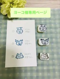 ＊ヨーコ様専用ページ＊選べるねこさん3個セット＊
