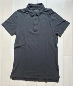 【Abercrombie & Fitch】アバクロ ポロシャツ チャコールグレー