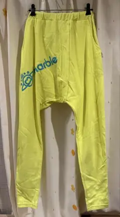 marbleフィットネス　サルエルパンツ
