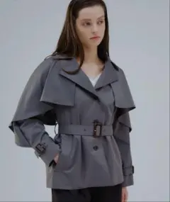 【ORGUE】Cape trench coat