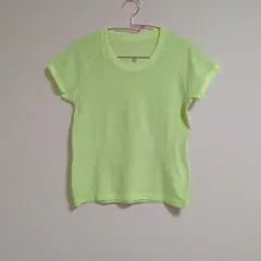 蛍光イエロー黄色トレーニングウェア エクササイズ ウォーキング ランニング