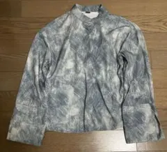 FRIFUL 長袖 ブラウス グレー S チャイナのサムネイル