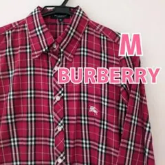 BURBERY LONDON バーバリーロンドン 長袖チェックワイシャツ