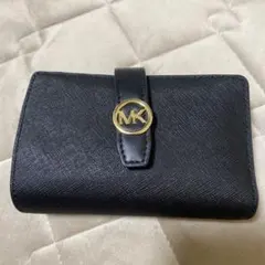 Michael Kors ブラック 二つ折り財布