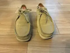 【美品】Clarks ワラビー GTX US10.5 ベージュ