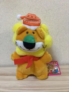 ギンビス　たべっ子どうぶつ　ウィンターマスコットらいおん