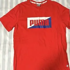 PUMA プーマ 半袖 Tシャツ 赤 Lサイズ