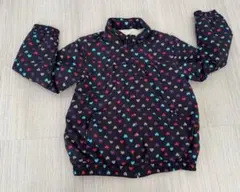 キッズ　ハート柄ジャンバー　130センチ