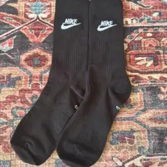 『メルカリ市 限定価格』NIKE ソックス ブラック