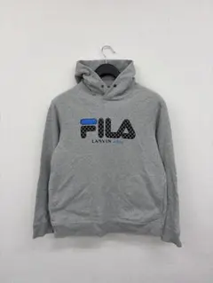 FILA LANVIN フード付きパーカー グレーのサムネイル