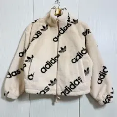 adidas originals ふわもこ フェイクファージャケット