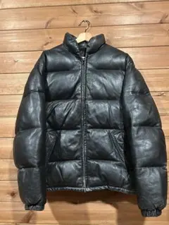 レザーダウンジャケット ダウンジャケット