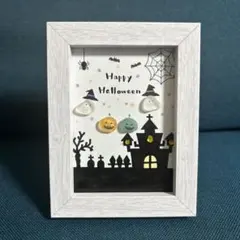 シーグラスアート ハロウィン