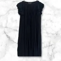 Nicole Miller ニコルミラーコレクション✨ストレッチドレス M 黒 Nicole Miller ニコルミラーコレクション✨ストレッチドレス M