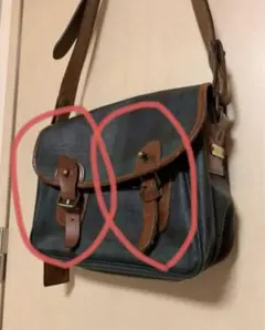 Polo Ralph Lauren レザーショルダーバッグ