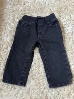ベビー　GAP ブラックデニム　12-18ヶ月