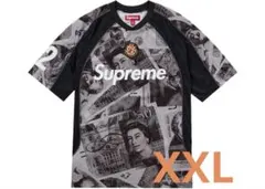 Supreme Umbro 2 blueandcream – Black Jersey Jaquard Animal Umbro x Supreme シュプリーム S Tシャツ DYNASTY トップス