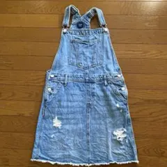 子供用GAP デニムオーバーオール　ライトブルー　150