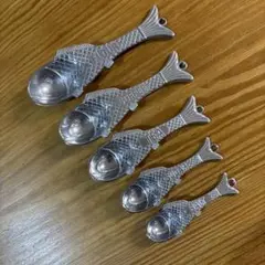 DULTON 魚型計量スプーン 5個セットのサムネイル