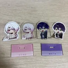 【にじさんじ】チョコエッグ第２弾 ミニアクスタ ステッカー 剣持刀也　椎名唯華