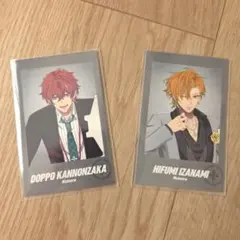 ヒプノシスマイク ピザハット インスタントチェキ風カード 観音坂独歩伊弉冉一二三