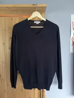 BEAMS F別注 JOHN SMEDLEY 30G コットンボーダーニット - メルカリ