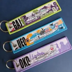 熊本空港 JAL フライトタグ キーホルダー 3種セット - メルカリ