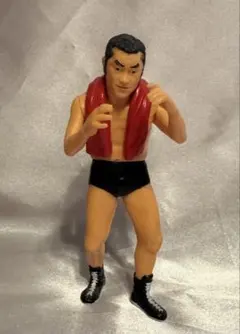 激レア アントニオ猪木 フィギュア ソフビ 青タオル 新日本プロレス