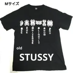 STUSSY Tシャツ Mサイズ ブラック ヴィンテージ　ステューシー