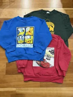 ドナルドダック・ライトニング・マックイーン トレーナーセット