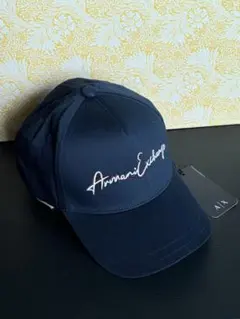 アルマーニ エクスチェンジ　シグネチャーロゴ ベースボールキャップ　A/X 帽子のサムネイル
