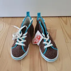 VANSスニーカー20センチ、ブラウン