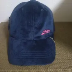 Adidas ネイビー フリースキャップ