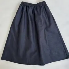 ビーミングバイビームス　シャンタン　タックスカート