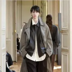 ssstein Lambs Leather Light Zip Jacket 茶 - メルカリ